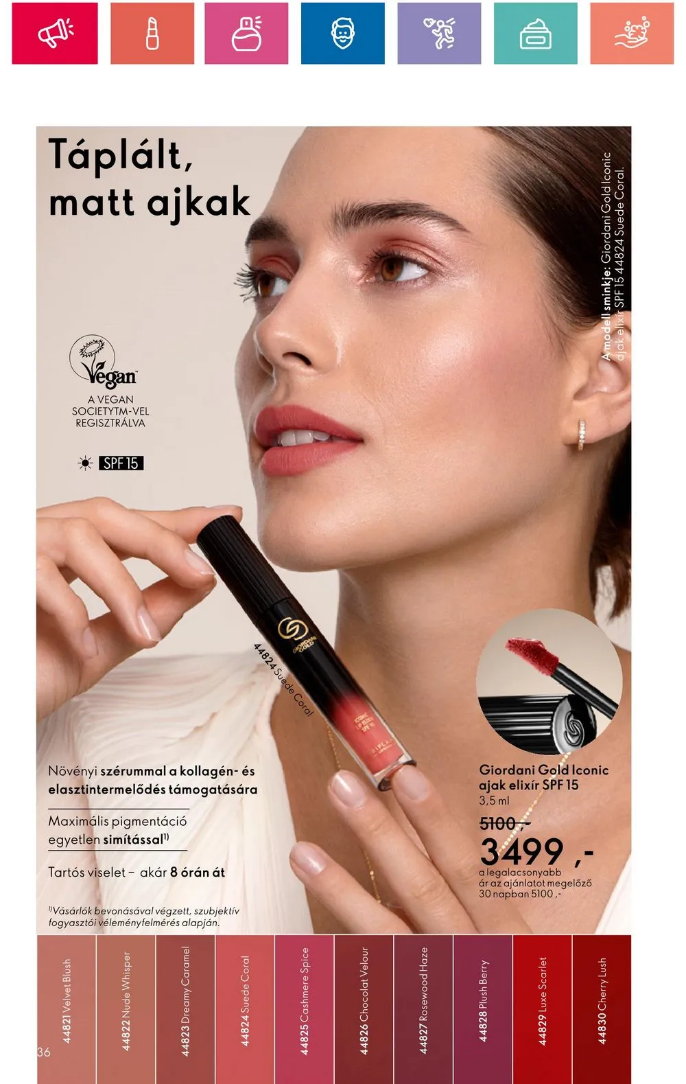 Oriflame akciós újság 06.18–07.08 – 36. oldal