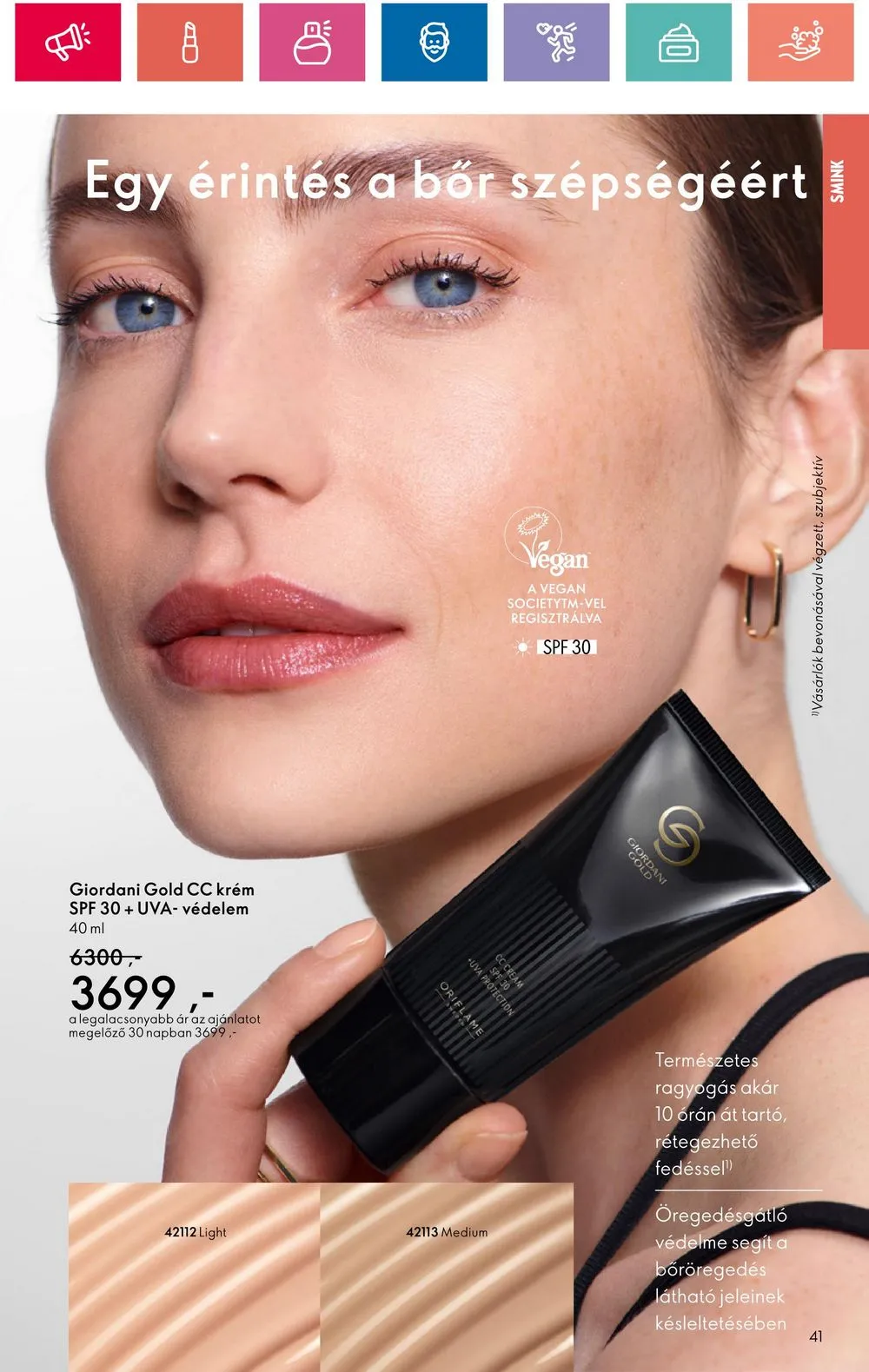 Oriflame akciós újság 06.18–07.08 – 41. oldal