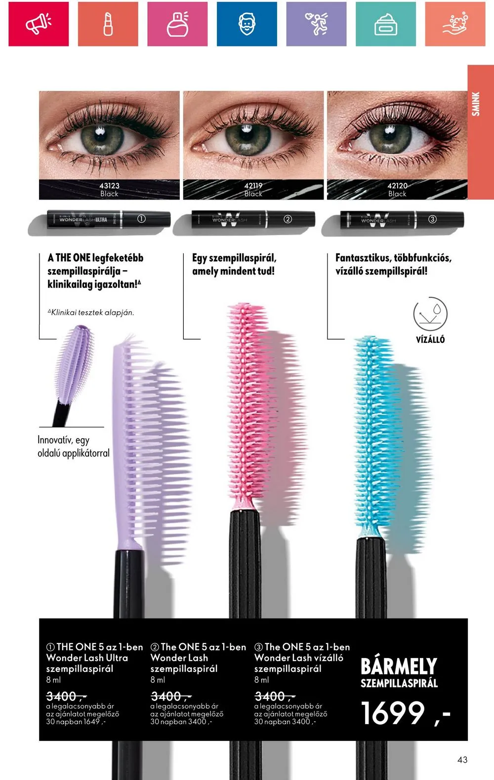 Oriflame akciós újság 06.18–07.08 – 43. oldal