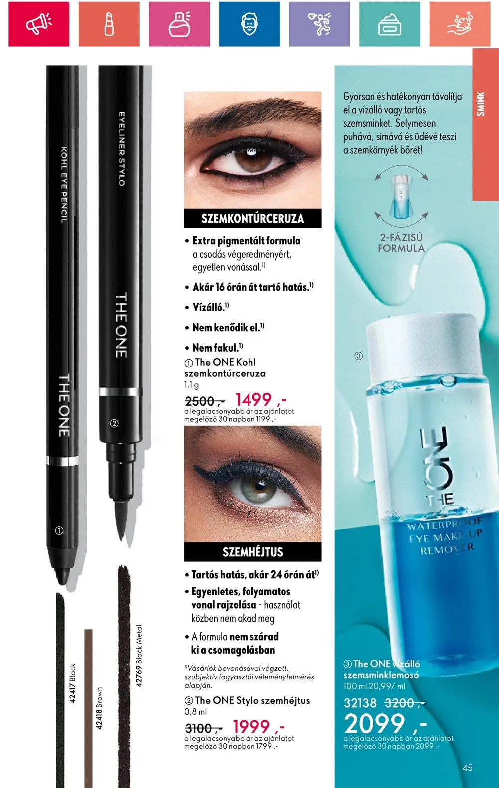 Oriflame akciós újság 06.18–07.08 – 45. oldal
