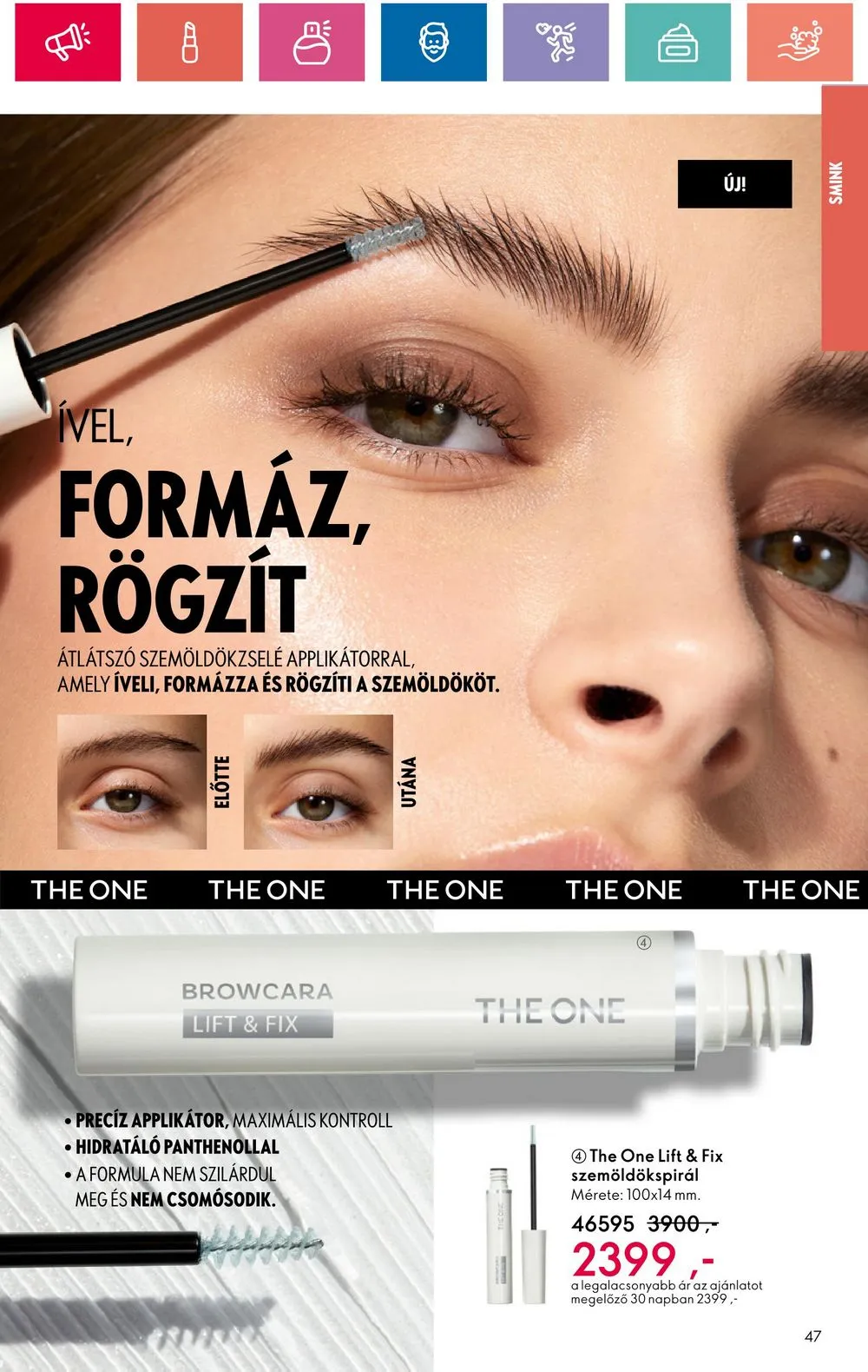 Oriflame akciós újság 06.18–07.08 – 47. oldal