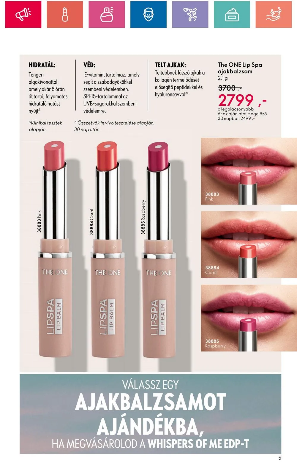 Oriflame akciós újság 06.18–07.08 – 5. oldal