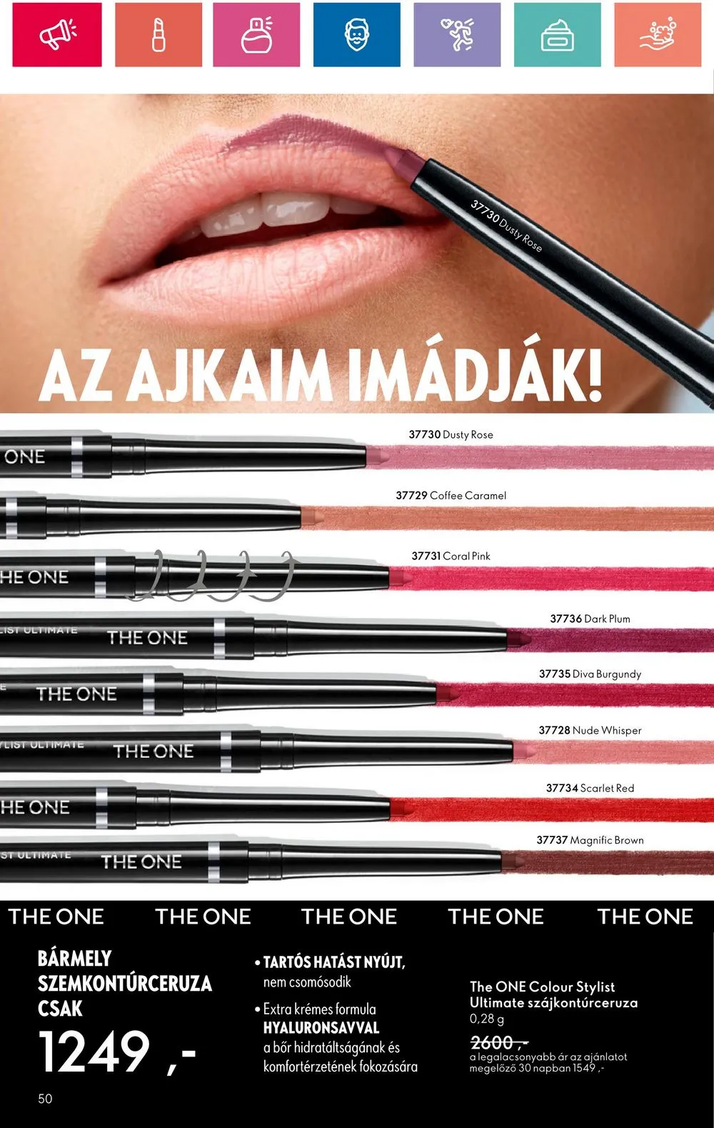 Oriflame akciós újság 06.18–07.08 – 50. oldal