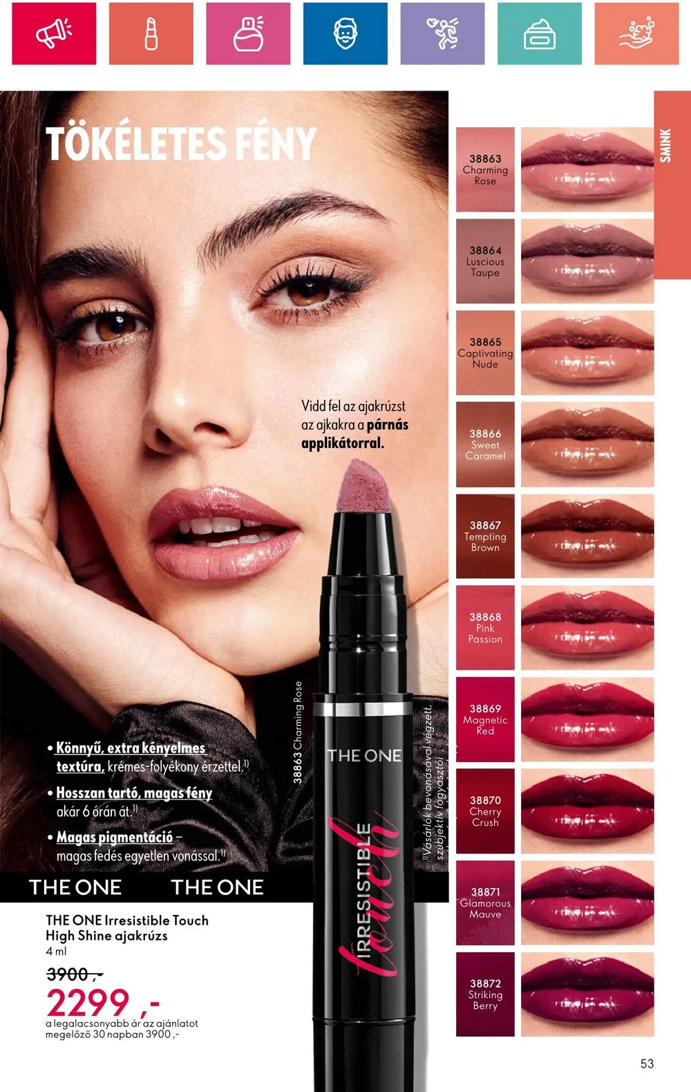 Oriflame akciós újság 06.18–07.08 – 53. oldal