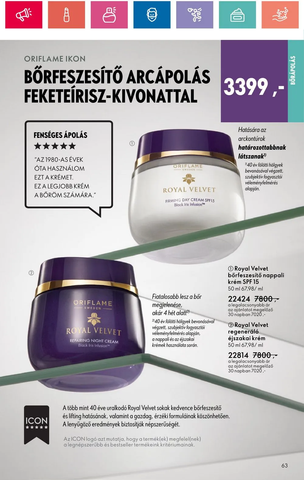 Oriflame akciós újság 06.18–07.08 – 63. oldal