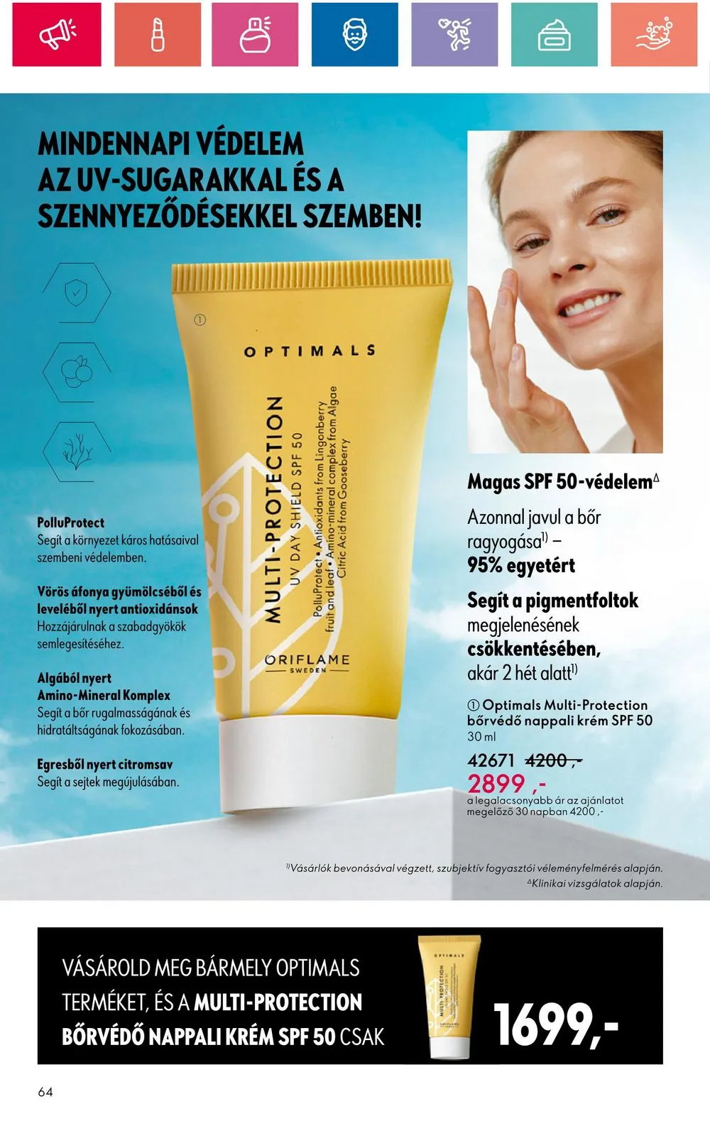 Oriflame akciós újság 06.18–07.08 – 64. oldal
