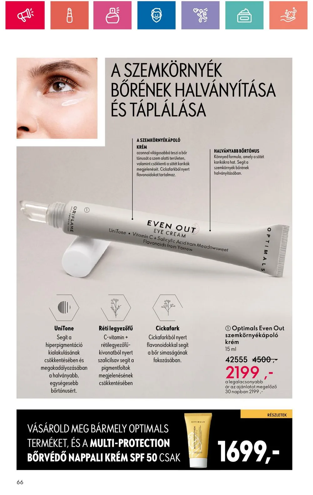 Oriflame akciós újság 06.18–07.08 – 66. oldal