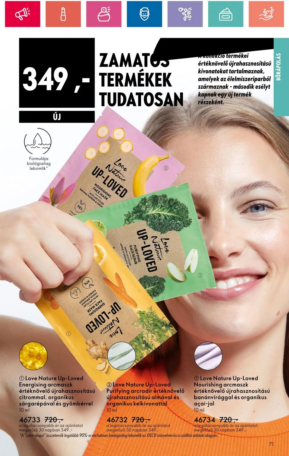 Oriflame akciós újság 06.18–07.08 – 71. oldal
