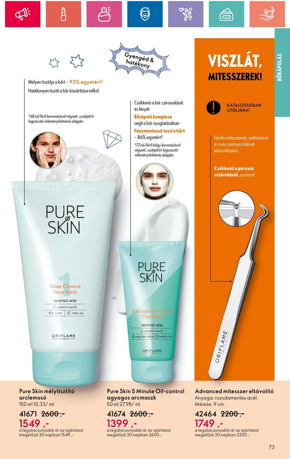Oriflame akciós újság 06.18–07.08 – 73. oldal
