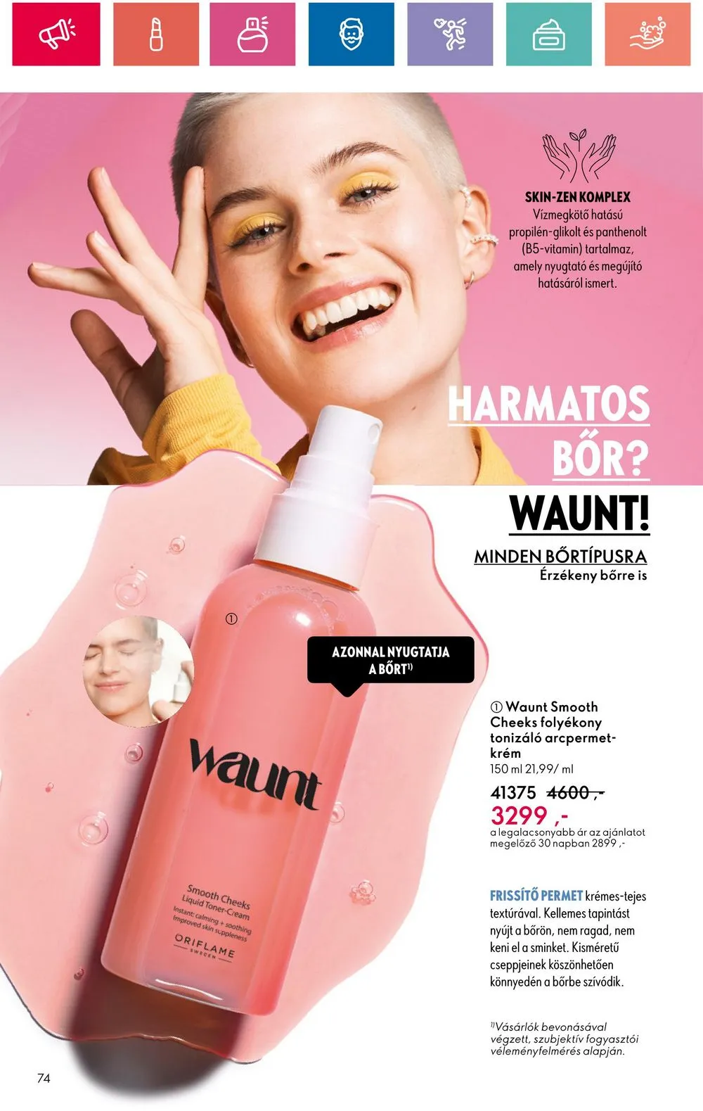 Oriflame akciós újság 06.18–07.08 – 74. oldal