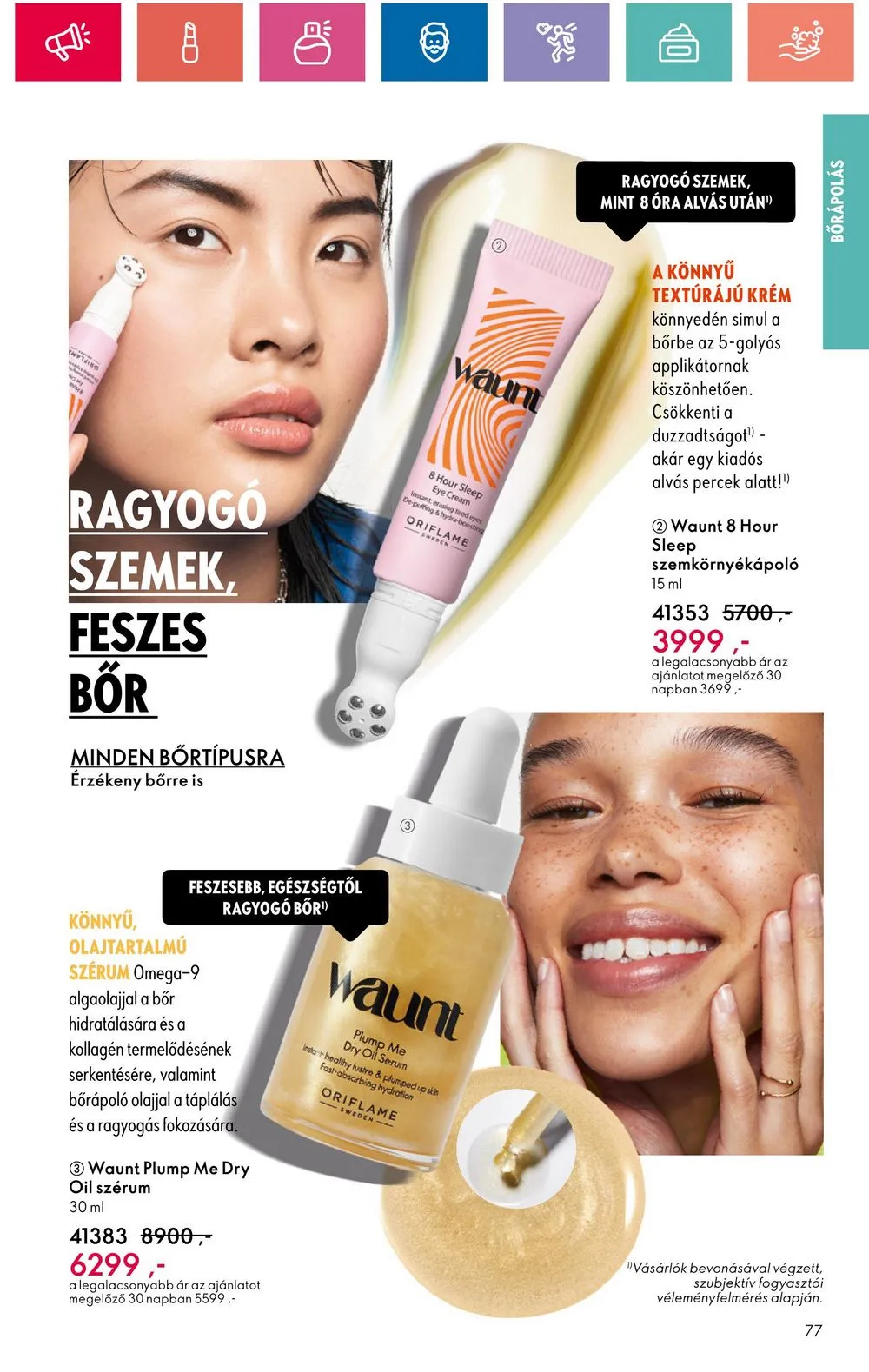 Oriflame akciós újság 06.18–07.08 – 77. oldal