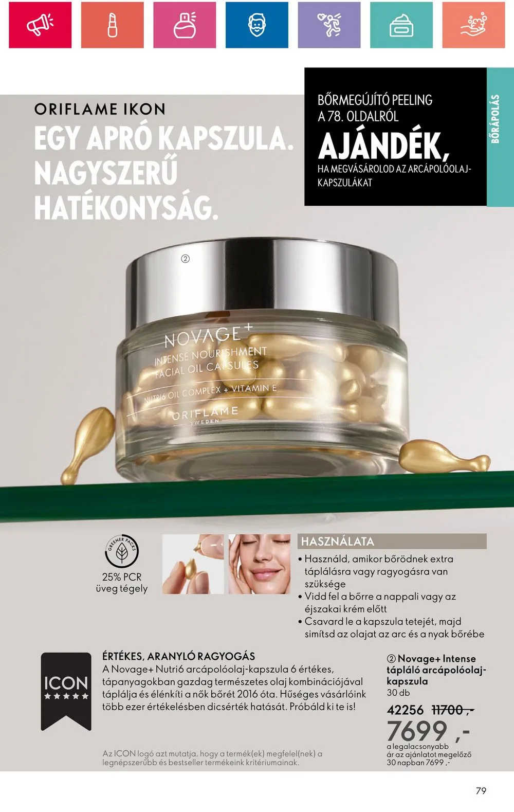 Oriflame akciós újság 06.18–07.08 – 79. oldal