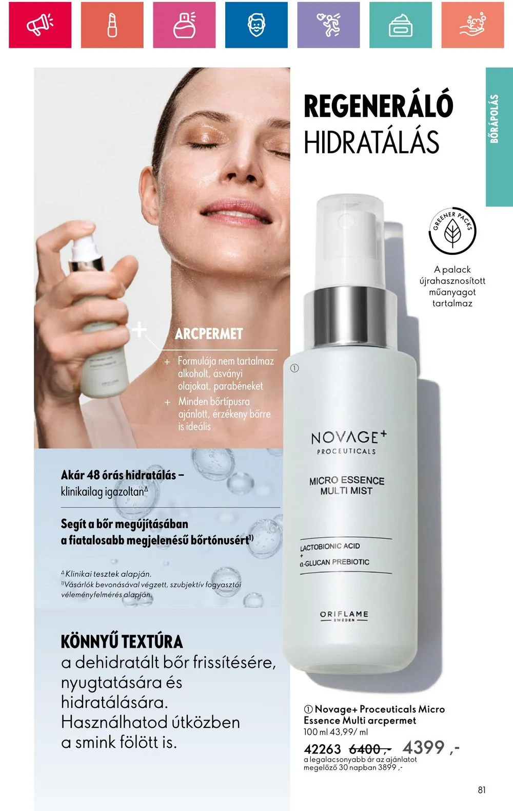 Oriflame akciós újság 06.18–07.08 – 81. oldal