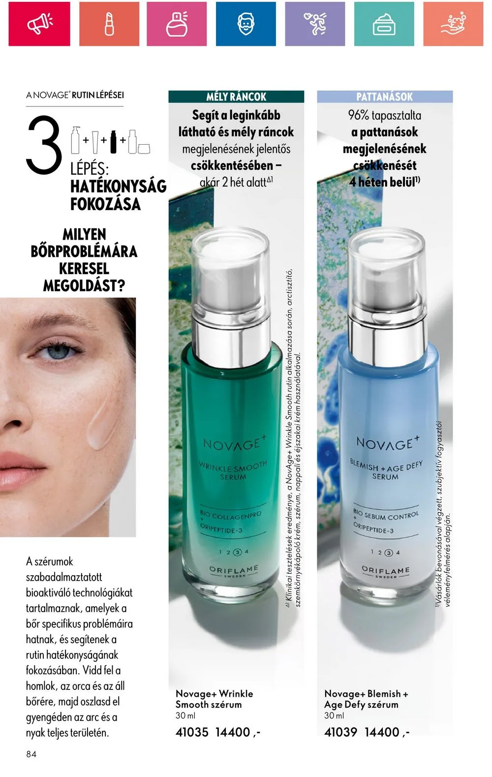 Oriflame akciós újság 06.18–07.08 – 84. oldal