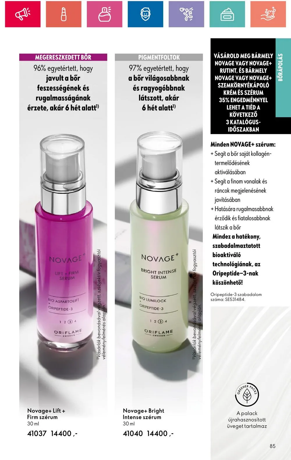 Oriflame akciós újság 06.18–07.08 – 85. oldal