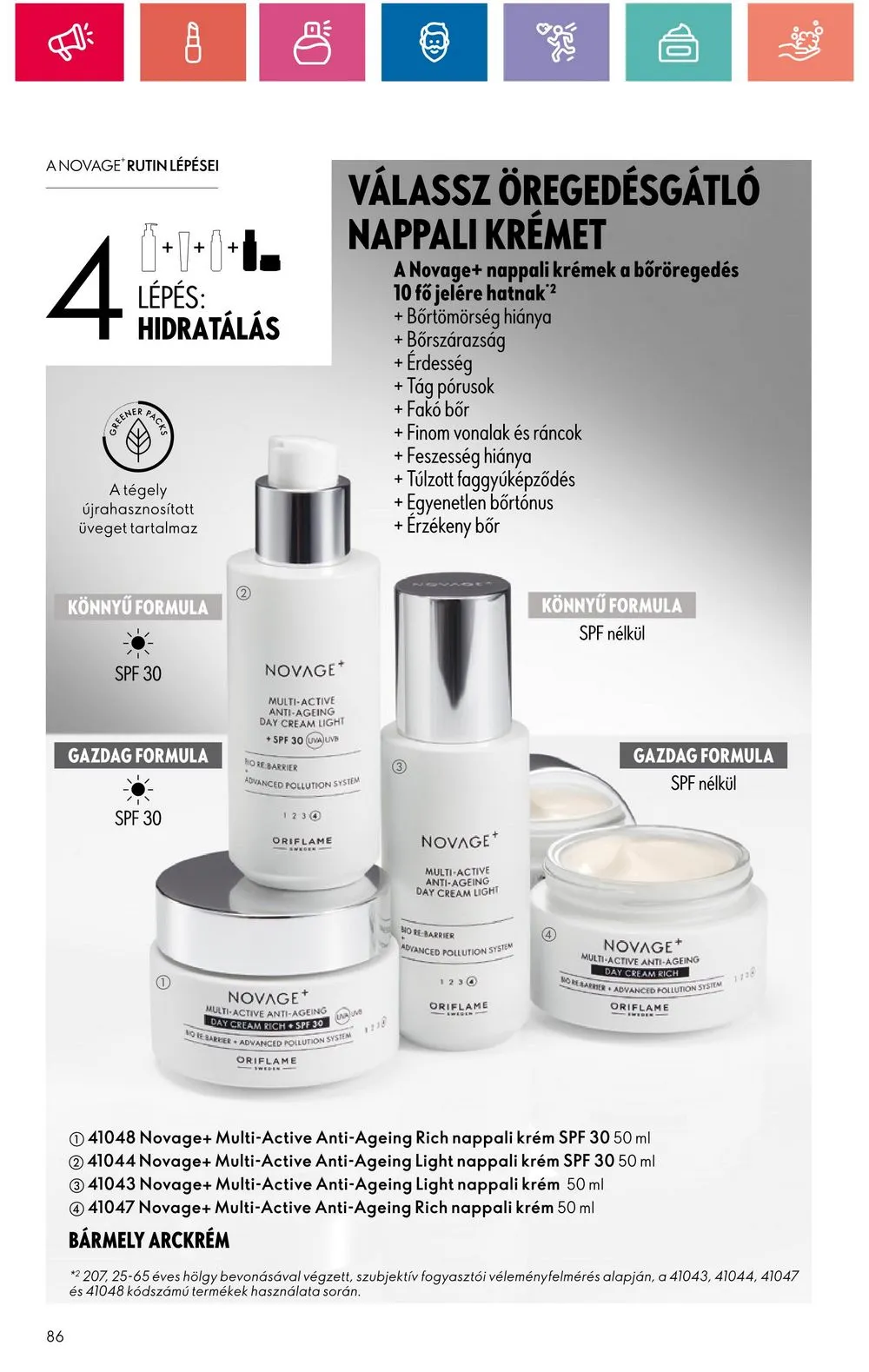 Oriflame akciós újság 06.18–07.08 – 86. oldal