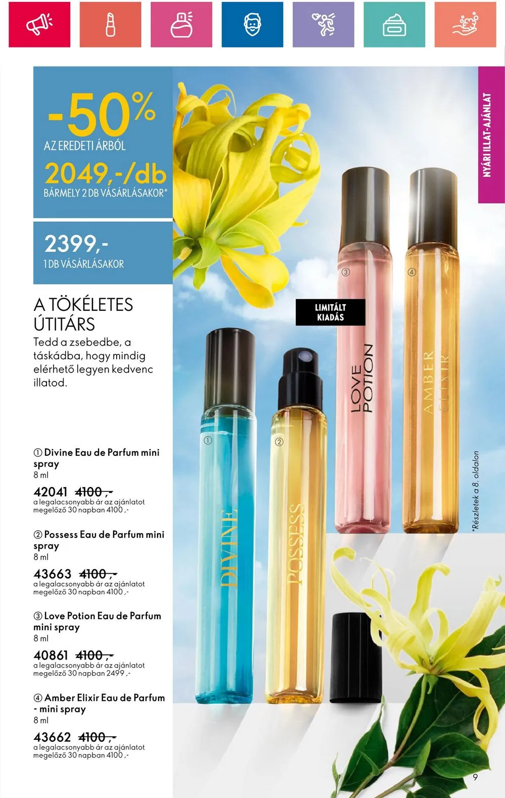 Oriflame akciós újság 06.18–07.08 – 9. oldal