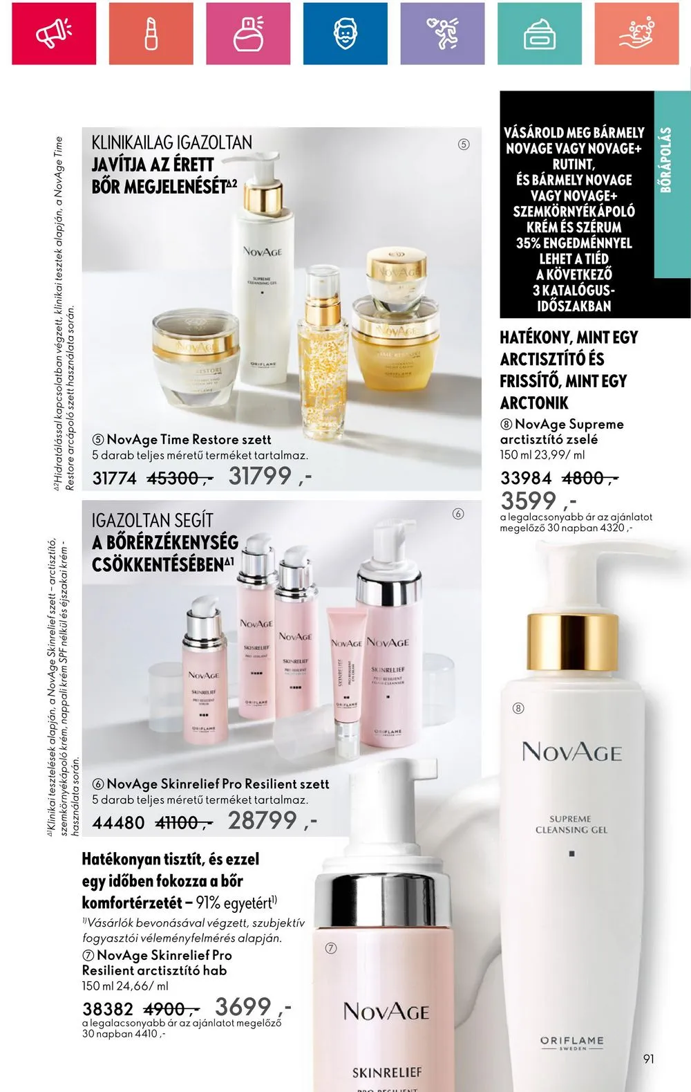 Oriflame akciós újság 06.18–07.08 – 91. oldal
