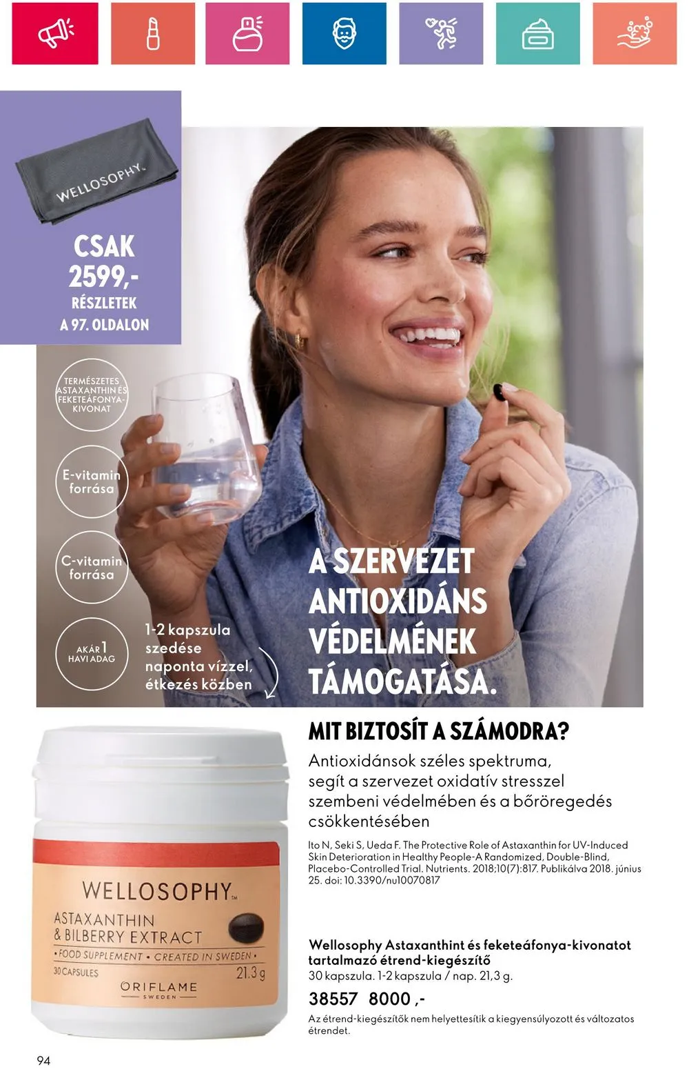 Oriflame akciós újság 06.18–07.08 – 94. oldal