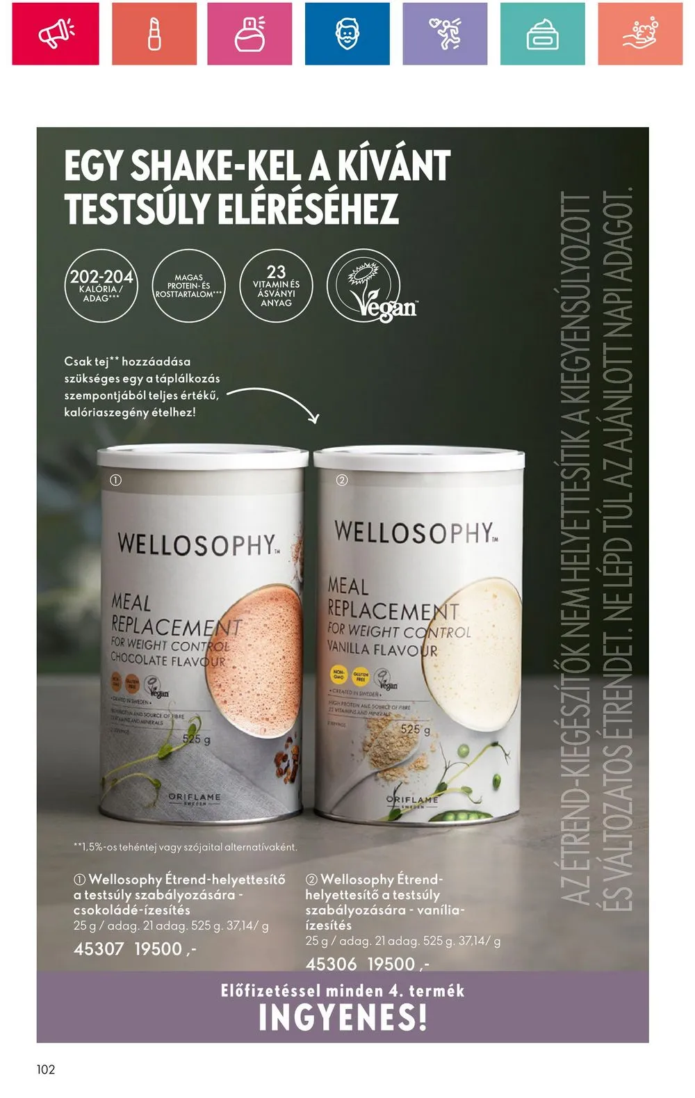 Oriflame akciós újság 07.09–07.29 – 102. oldal