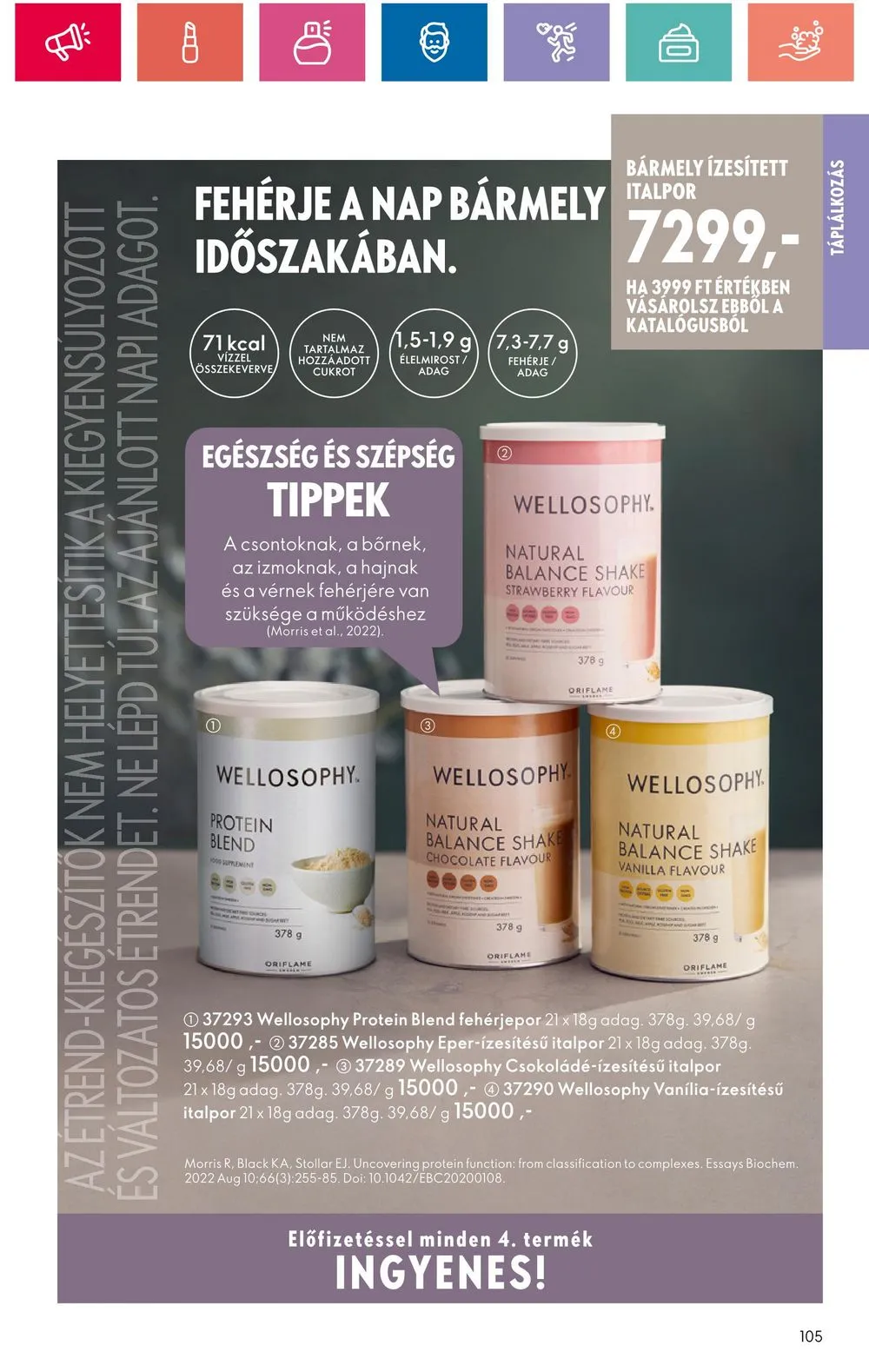 Oriflame akciós újság 07.09–07.29 – 105. oldal
