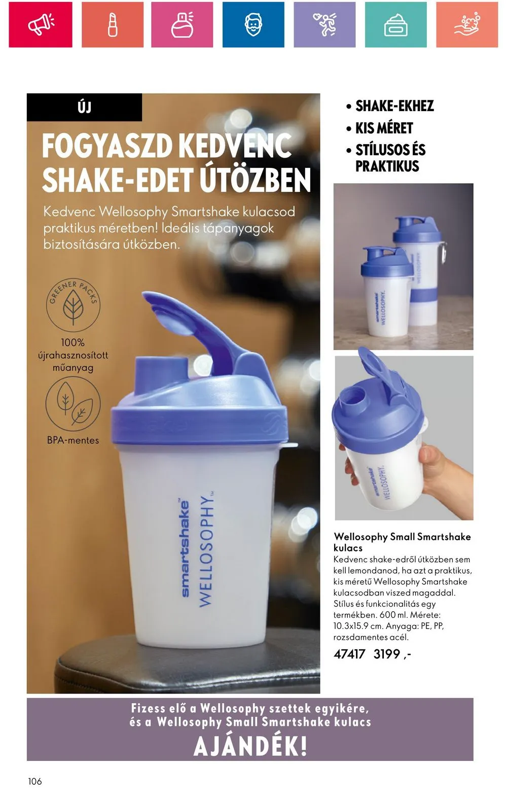 Oriflame akciós újság 07.09–07.29 – 106. oldal
