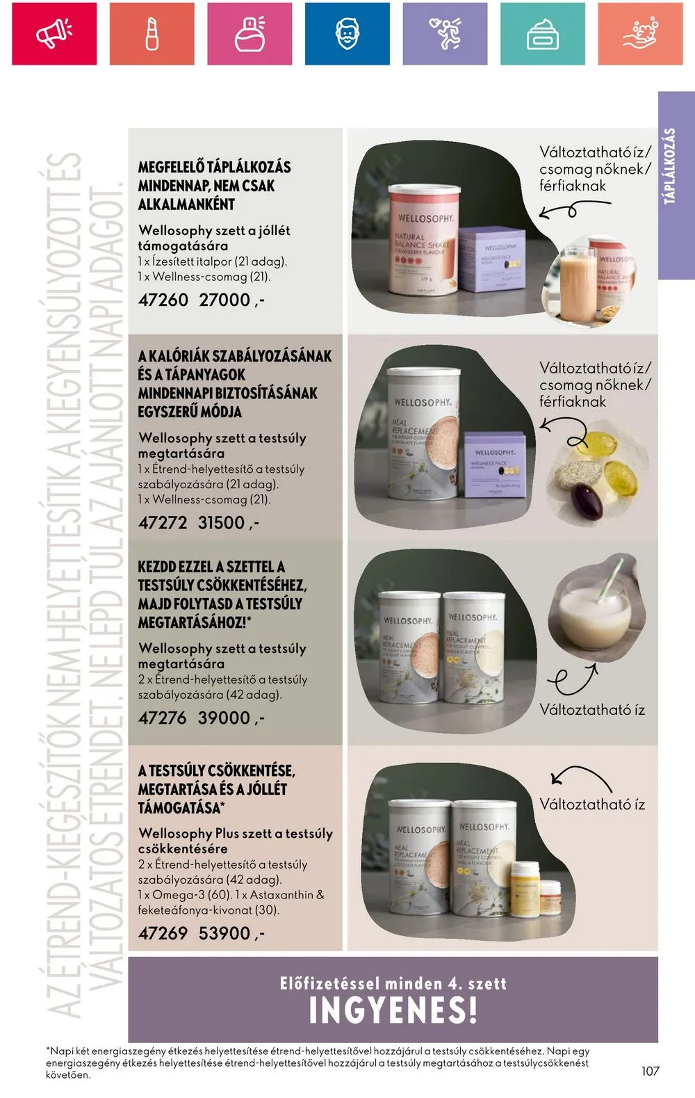 Oriflame akciós újság 07.09–07.29 – 107. oldal
