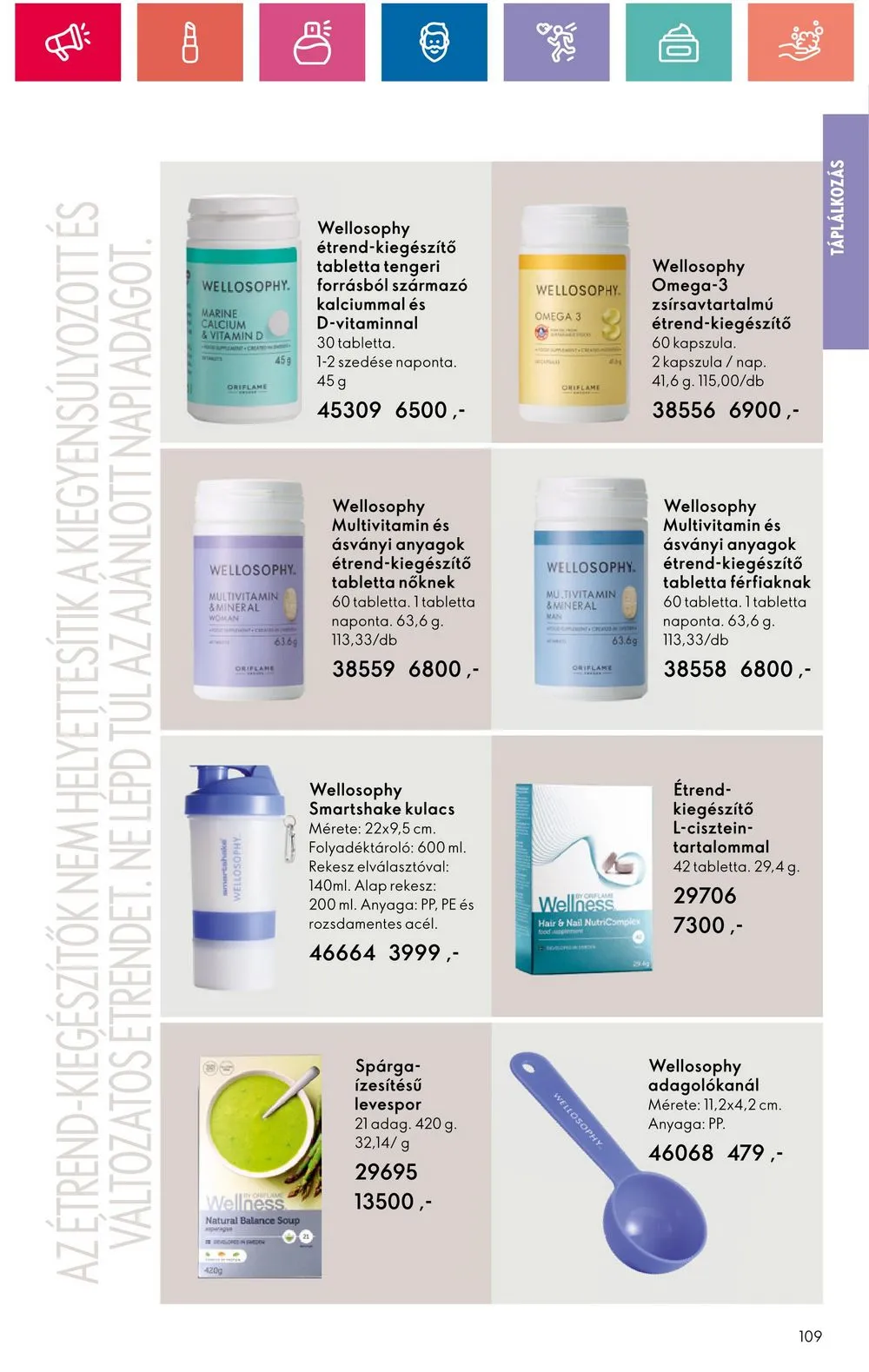 Oriflame akciós újság 07.09–07.29 – 109. oldal