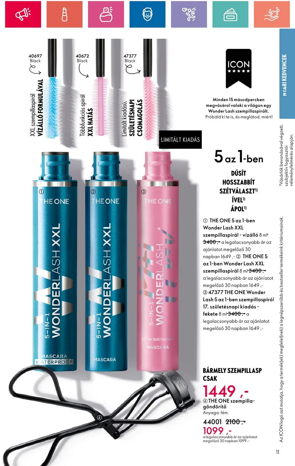 Oriflame akciós újság 07.09–07.29 – 11. oldal