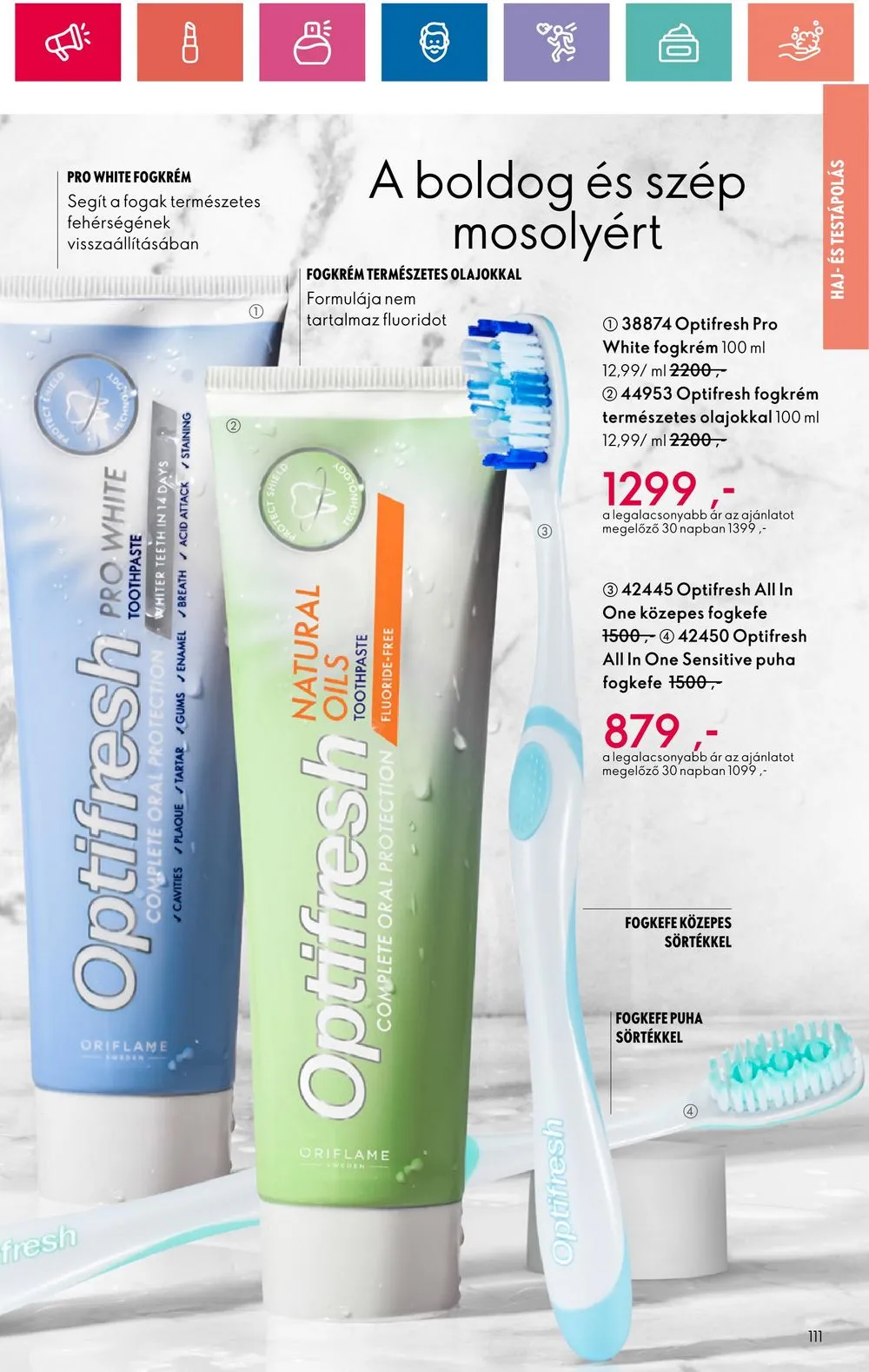 Oriflame akciós újság 07.09–07.29 – 111. oldal