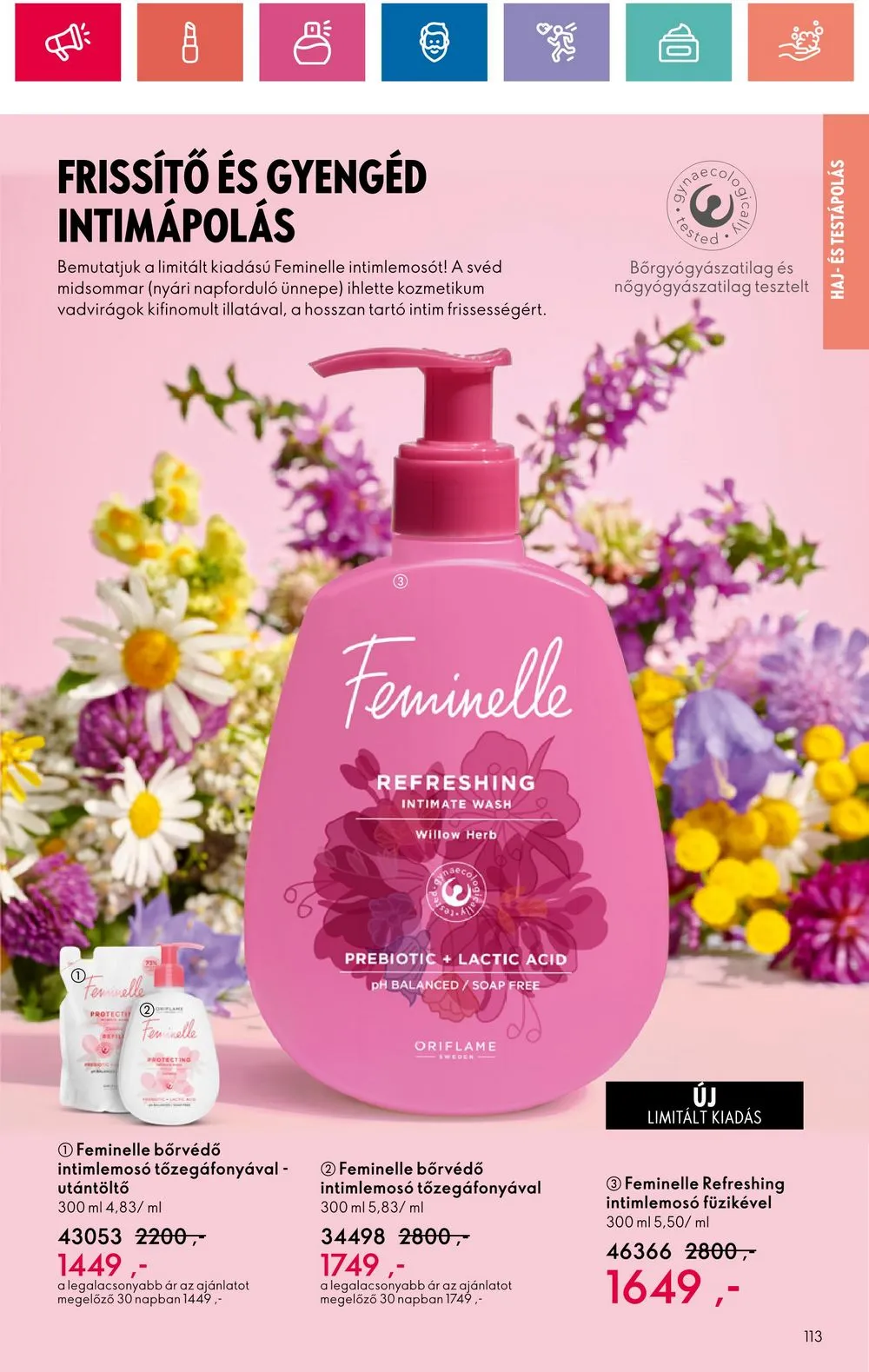 Oriflame akciós újság 07.09–07.29 – 113. oldal