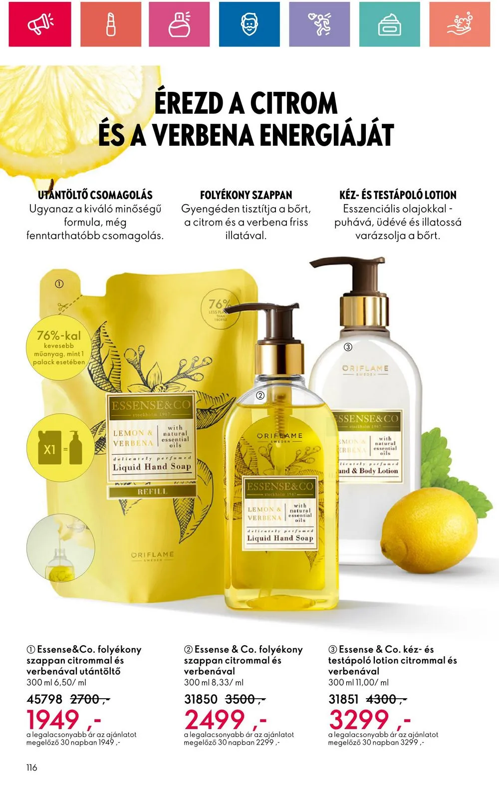 Oriflame akciós újság 07.09–07.29 – 116. oldal
