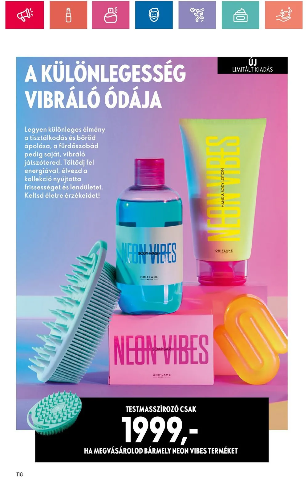Oriflame akciós újság 07.09–07.29 – 118. oldal