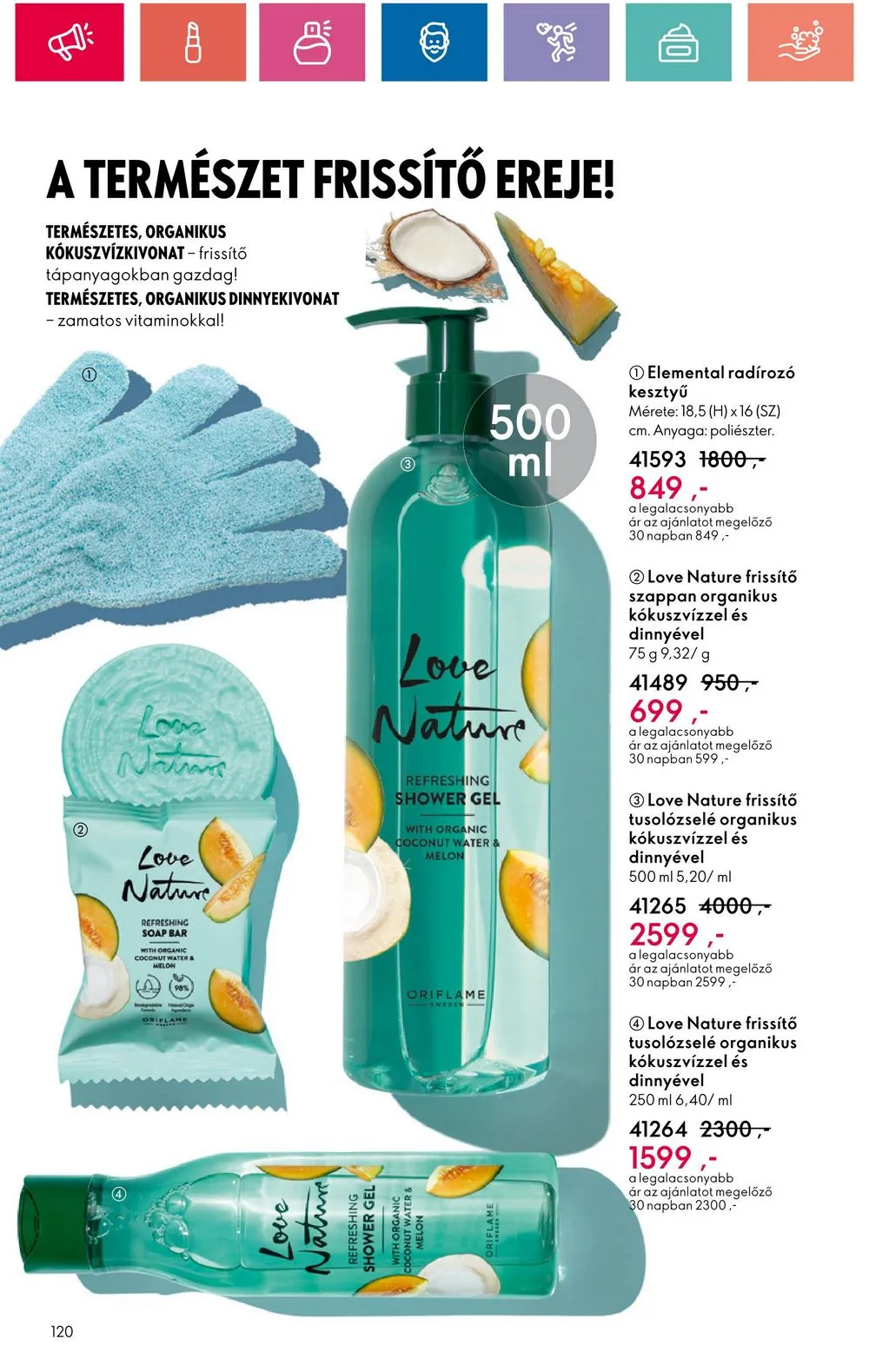 Oriflame akciós újság 07.09–07.29 – 120. oldal