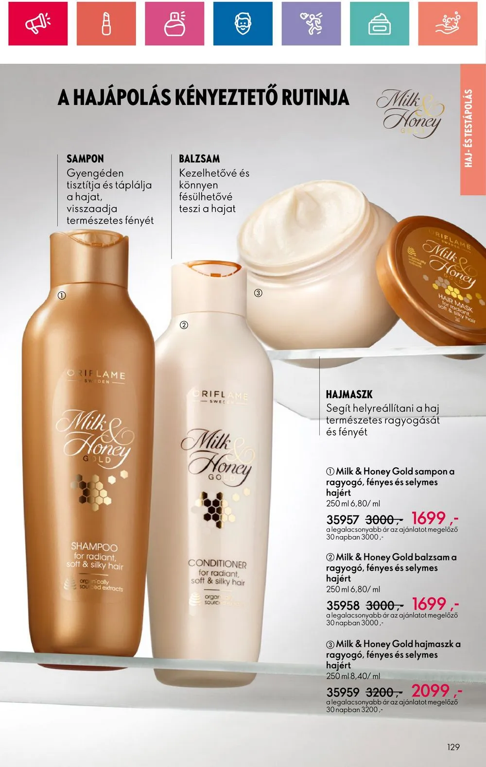 Oriflame akciós újság 07.09–07.29 – 129. oldal