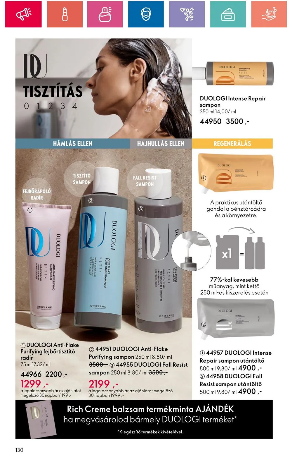 Oriflame akciós újság 07.09–07.29 – 130. oldal
