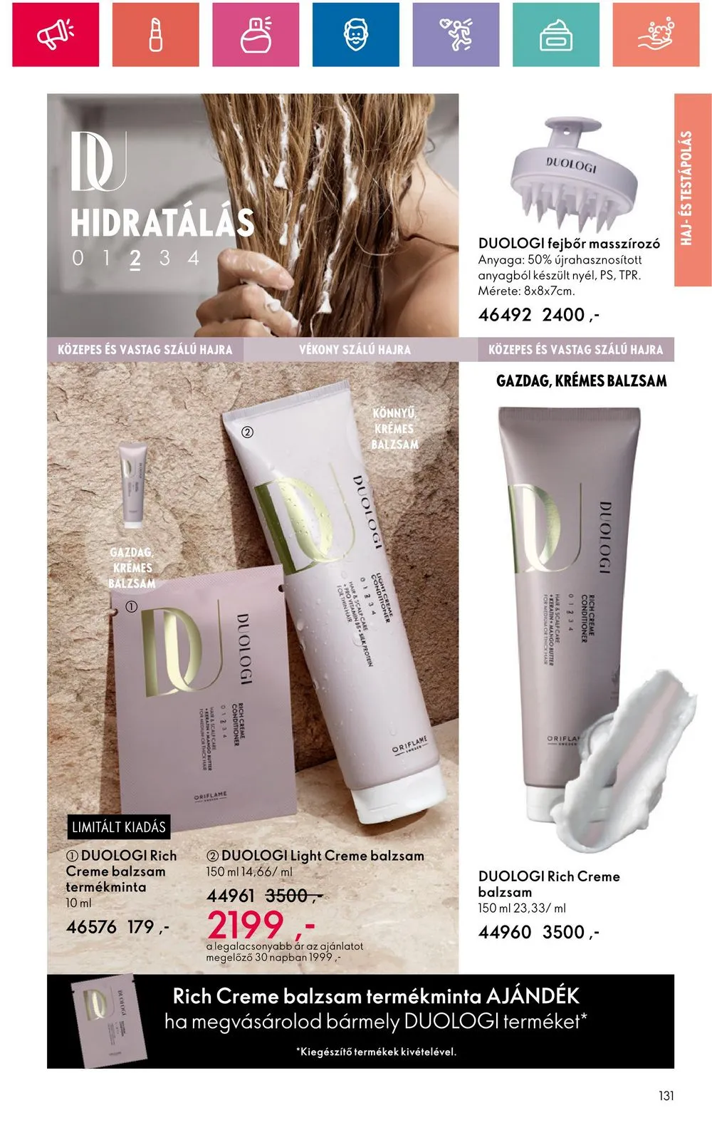 Oriflame akciós újság 07.09–07.29 – 131. oldal