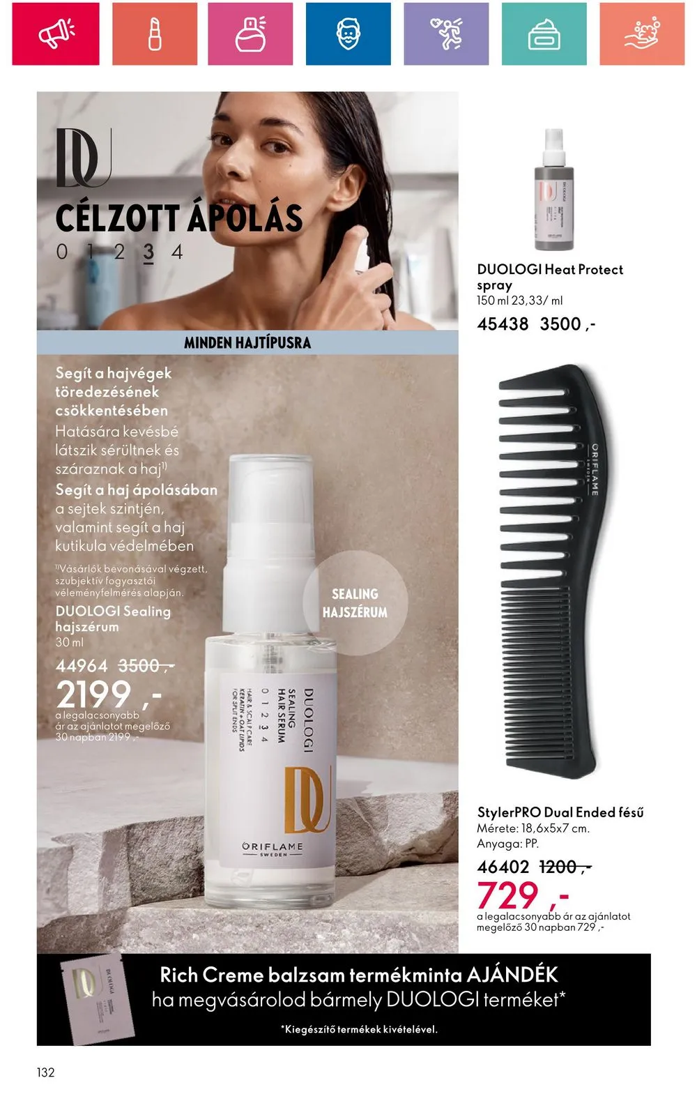 Oriflame akciós újság 07.09–07.29 – 132. oldal