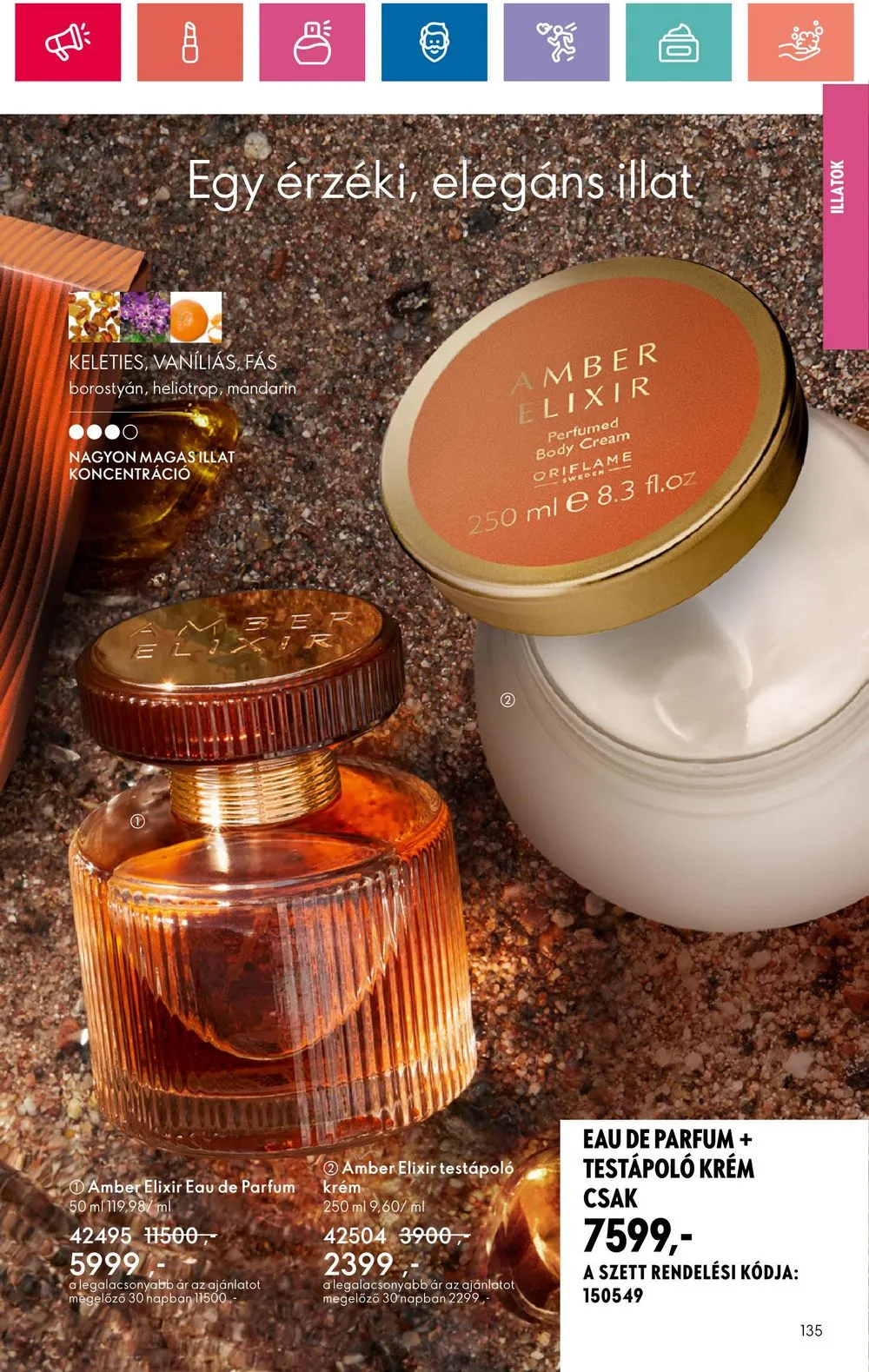 Oriflame akciós újság 07.09–07.29 – 135. oldal
