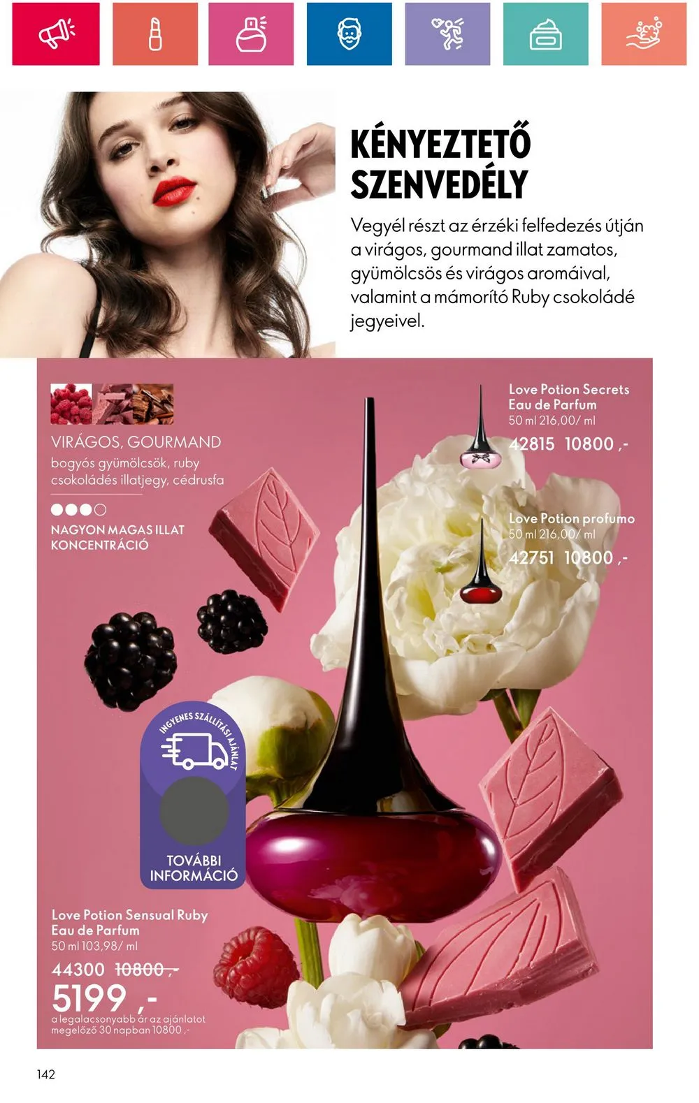 Oriflame akciós újság 07.09–07.29 – 142. oldal