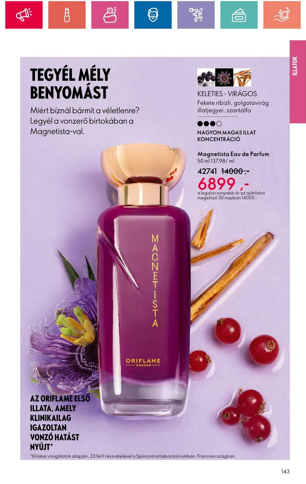 Oriflame akciós újság 07.09–07.29 – 143. oldal