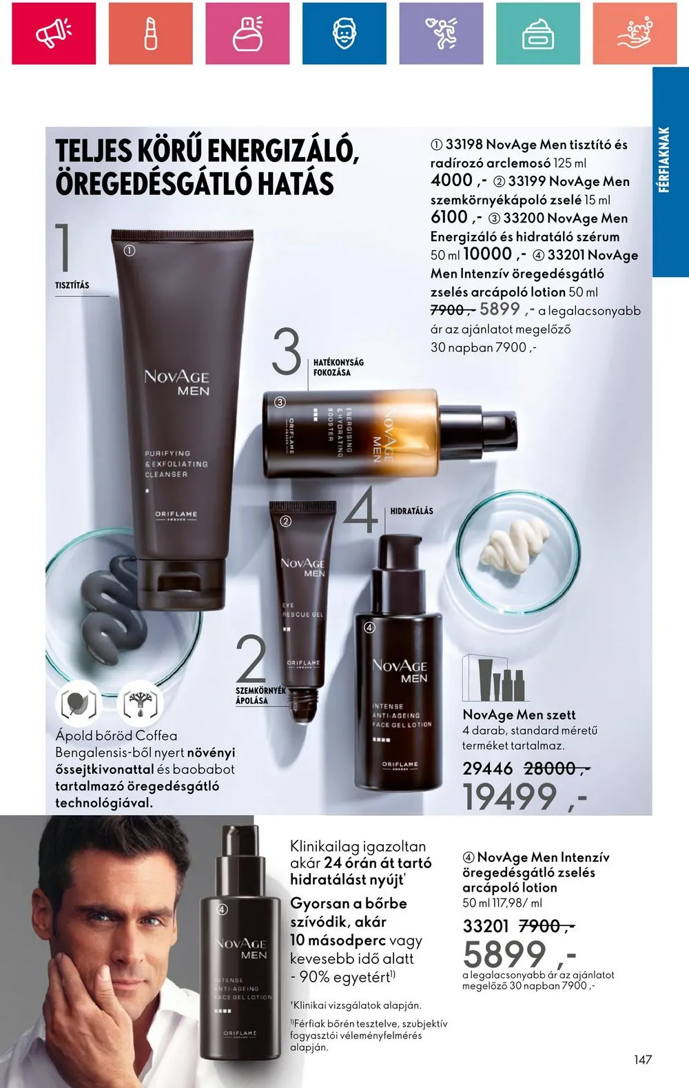 Oriflame akciós újság 07.09–07.29 – 147. oldal