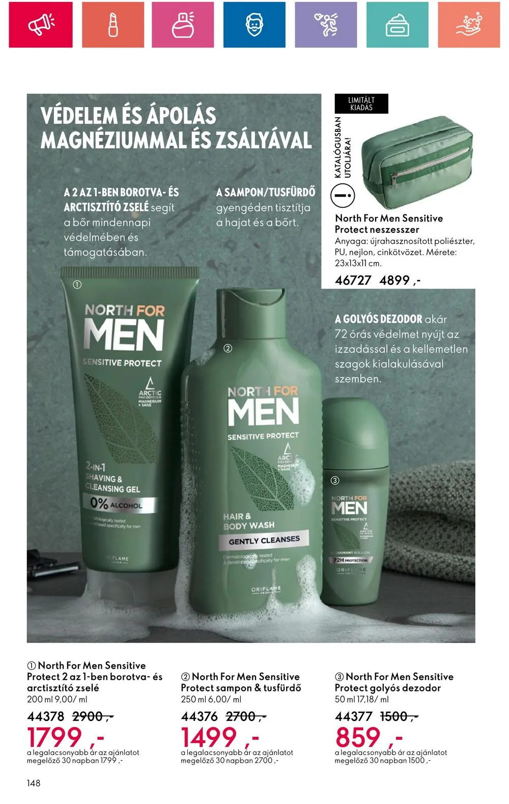 Oriflame akciós újság 07.09–07.29 – 148. oldal