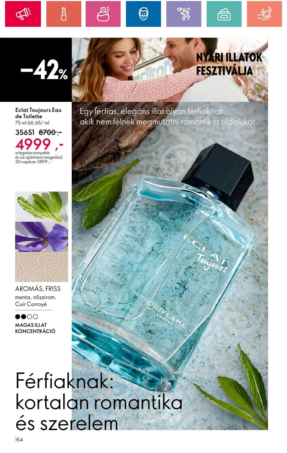 Oriflame akciós újság 07.09–07.29 – 154. oldal