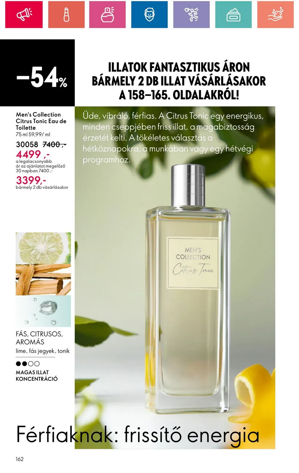 Oriflame akciós újság 07.09–07.29 – 162. oldal