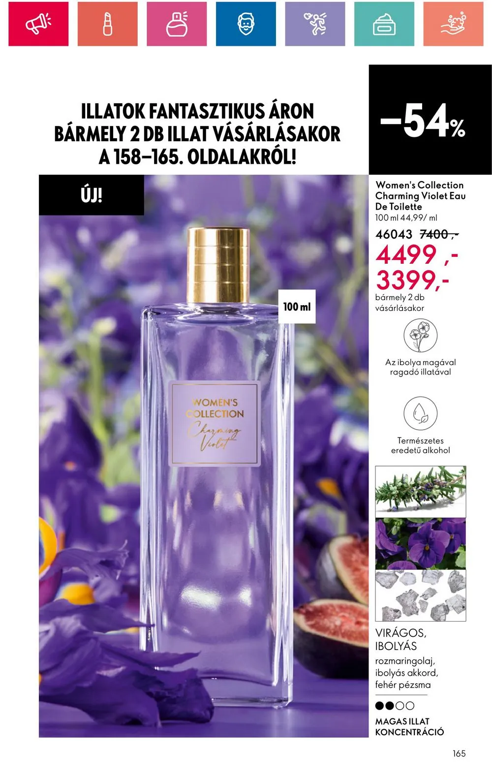 Oriflame akciós újság 07.09–07.29 – 165. oldal