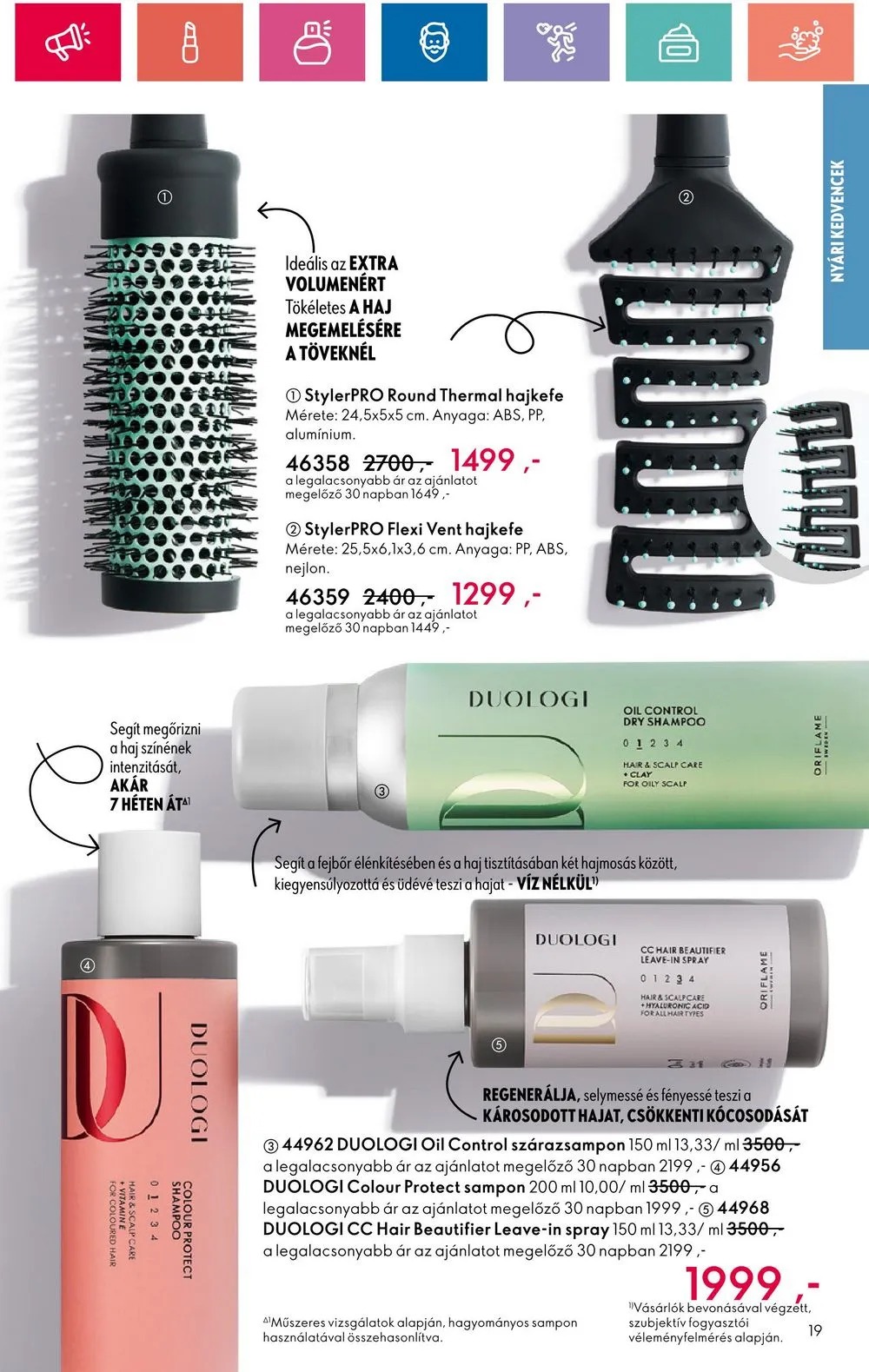 Oriflame akciós újság 07.09–07.29 – 19. oldal