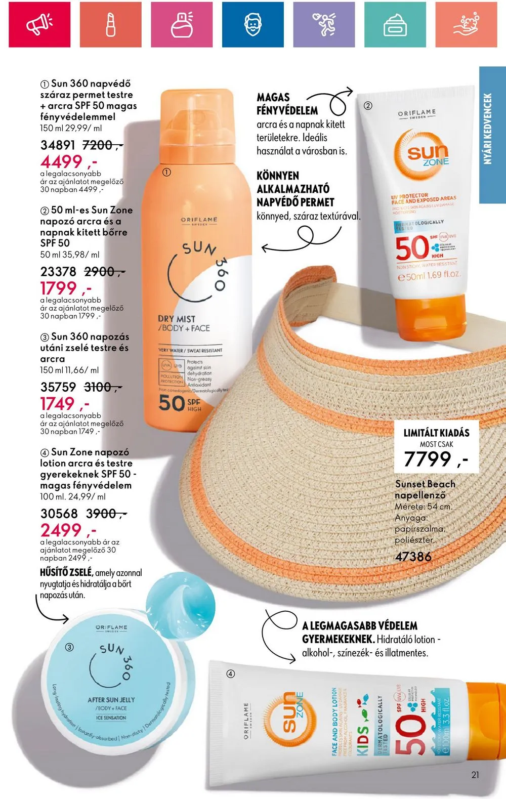 Oriflame akciós újság 07.09–07.29 – 21. oldal
