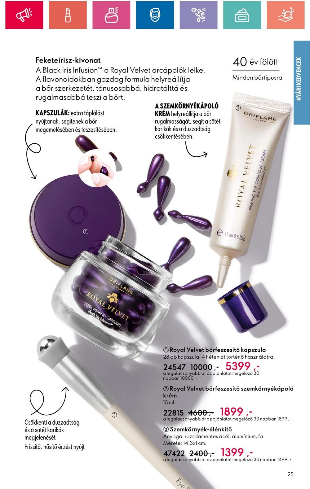Oriflame akciós újság 07.09–07.29 – 25. oldal