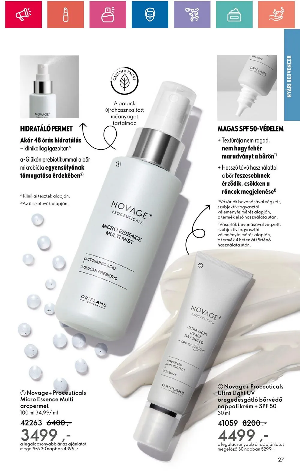 Oriflame akciós újság 07.09–07.29 – 27. oldal